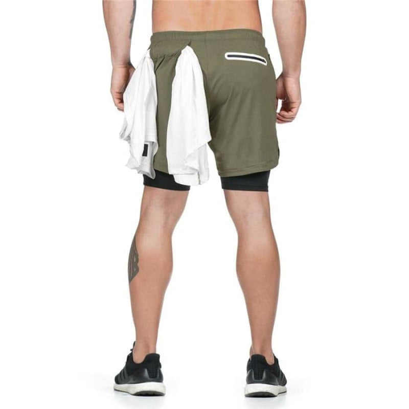 Shorts Para Treino 2 em 1 Esporte Air Effect - Encantos Mil Shop