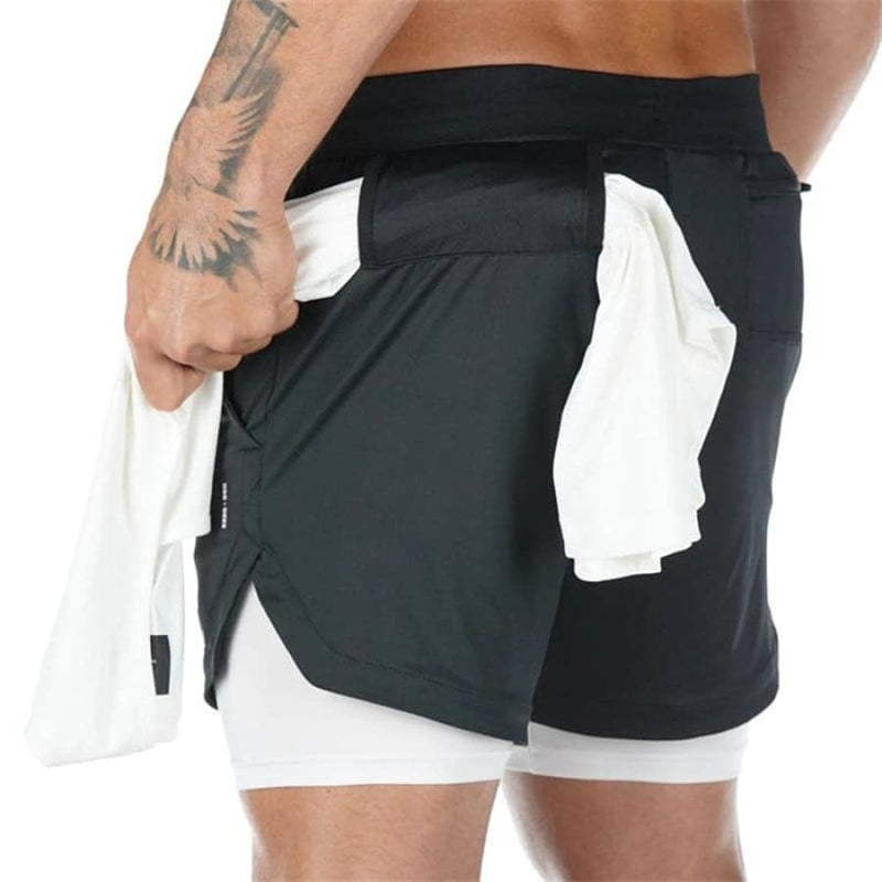 Shorts Para Treino 2 em 1 Esporte Air Effect - Encantos Mil Shop