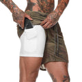 Shorts Para Treino 2 em 1 Esporte Air Effect - Encantos Mil Shop